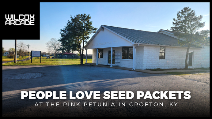 People Love Seed Packets at The Pink Petunia in Crofton, Kentucky