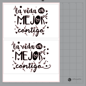 Frase: La vida es mejor contigo