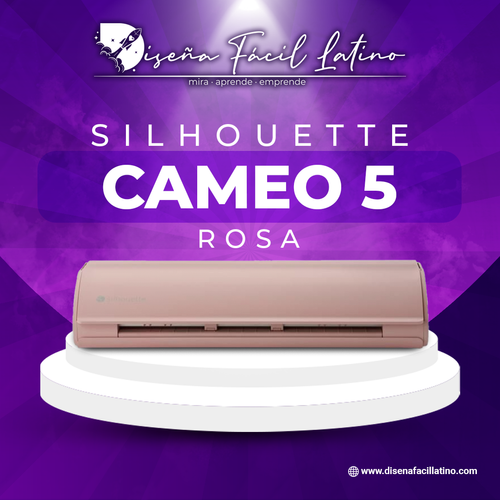Silhouette Cameo 5 Rosa | Diseña Fácil Latino