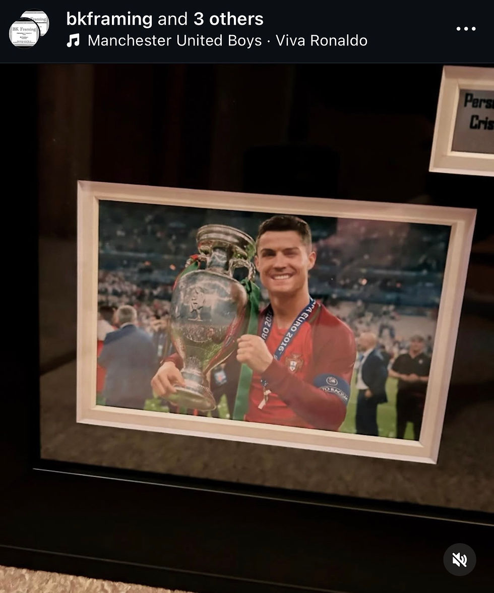 Thumbnail: Cristiano Ronaldo ‘CR7’ Signed & Framed Nike Football Boot