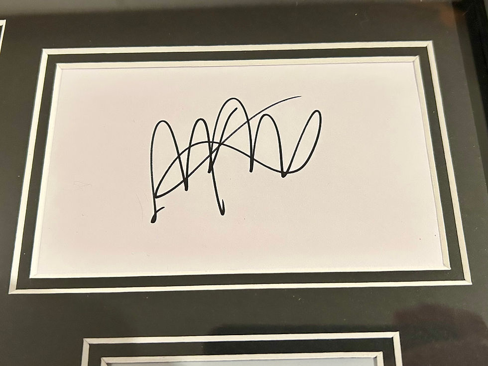 Thumbnail: A4 Signed & Framed Michael Skubala Lincoln City Montage