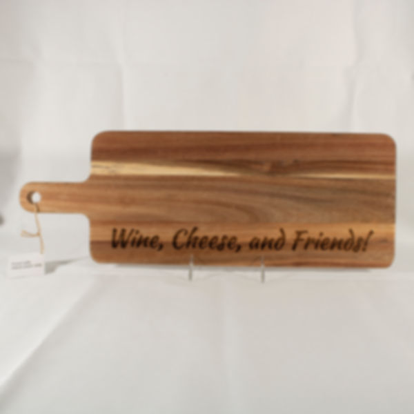 Long handle cutting/charcuterie board