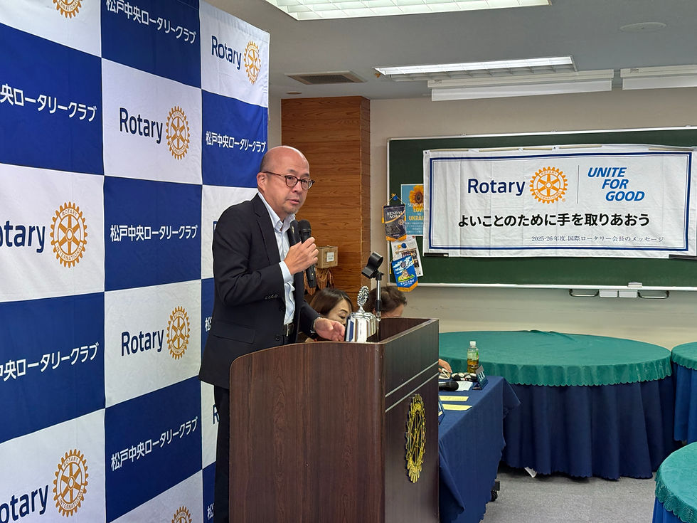 会長代理挨拶｜浦 昭二郎副会長