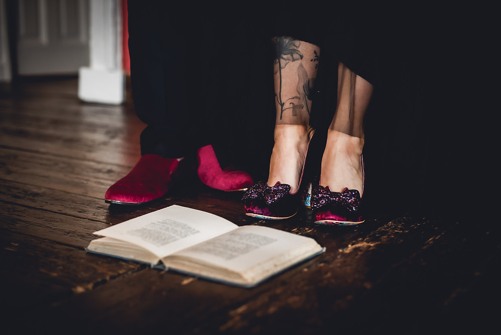 Irregular Choice Red Wedding Shoes