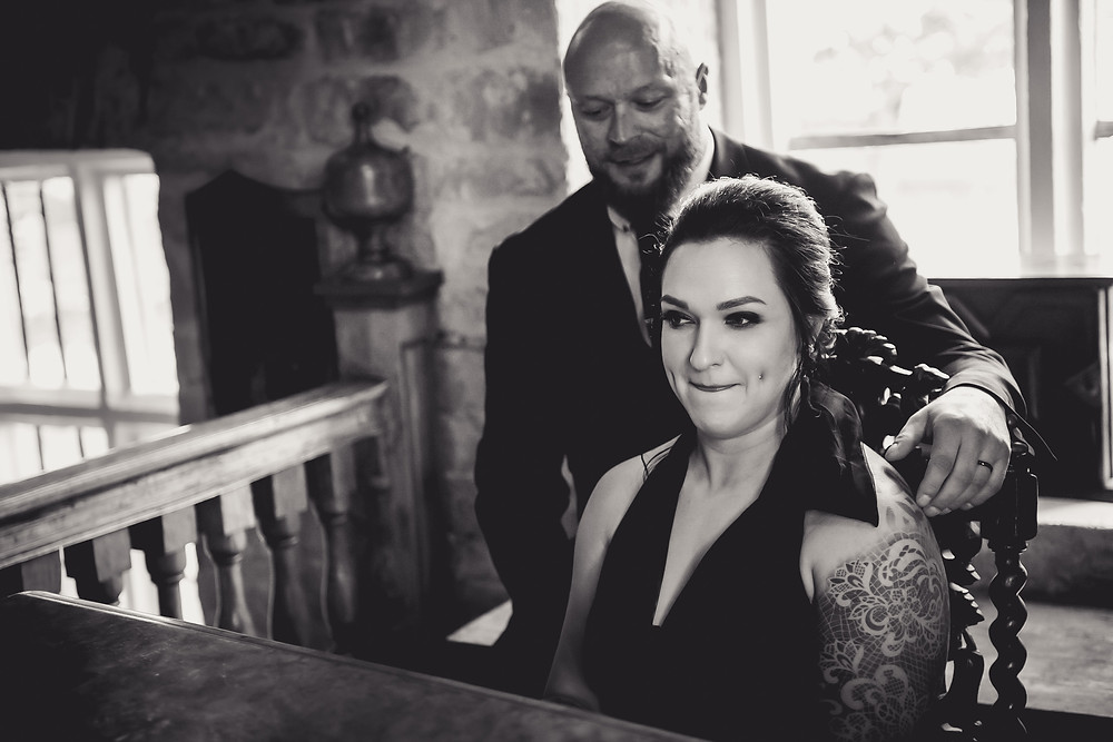 Black and White Wedding Photography