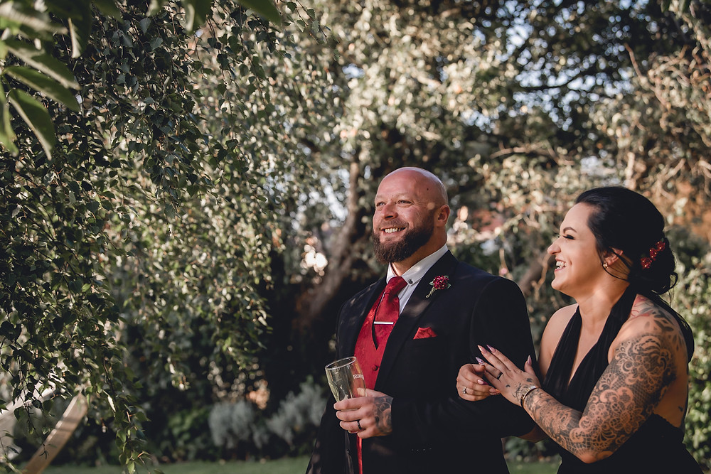 Allington Manor Wedding Couple