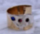 nugold and silver ring
