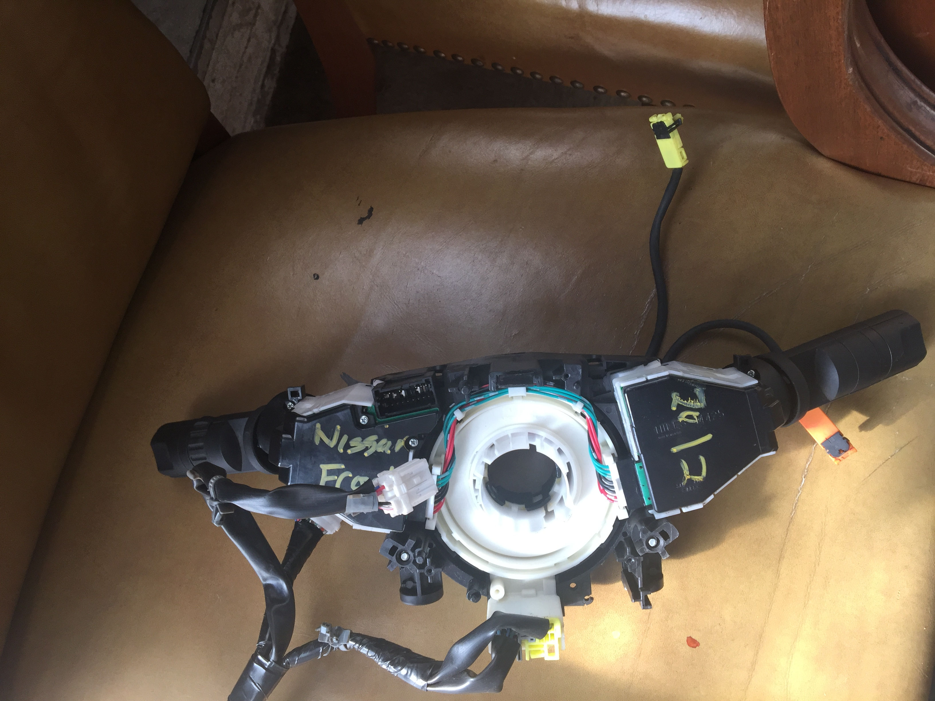 2012 Nissan Frontier  clock spring with turn signal