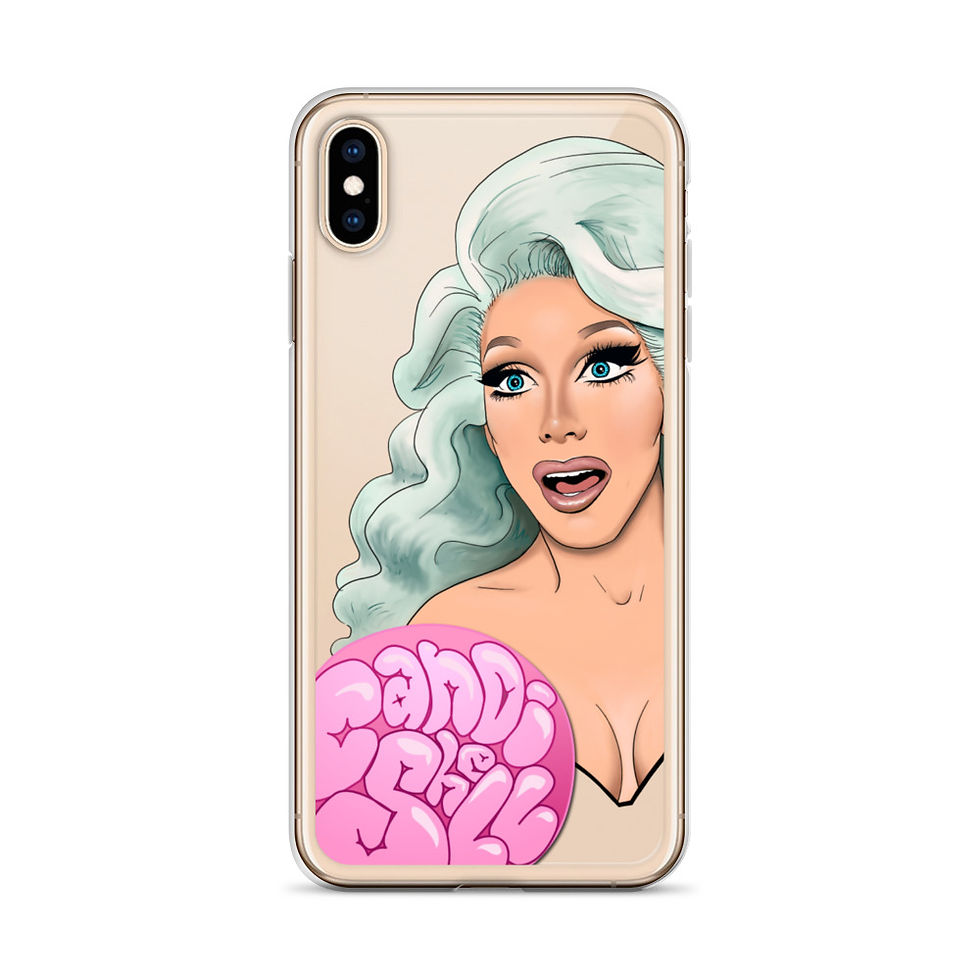 Thumbnail: Candi Shell illustration iPhone Case