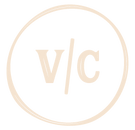 V/C logo for Vibrant Coffeehouse and Kitchen in Moline and Des Moines.