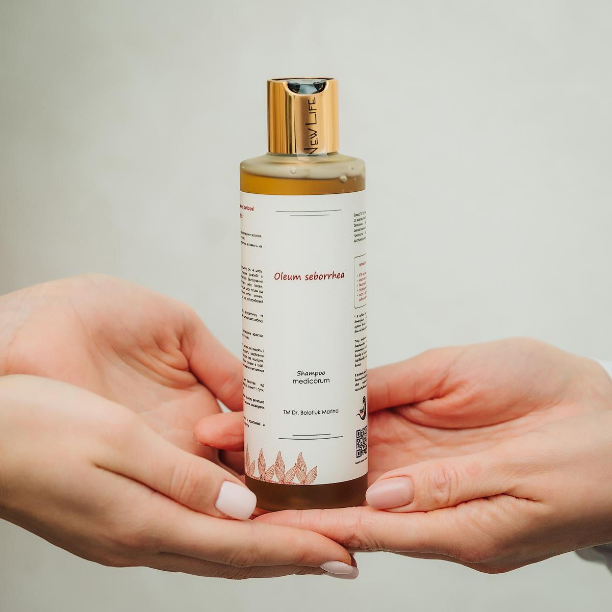 Шампунь для жирної шкіри, лікування себореї Oleum Seborrhea