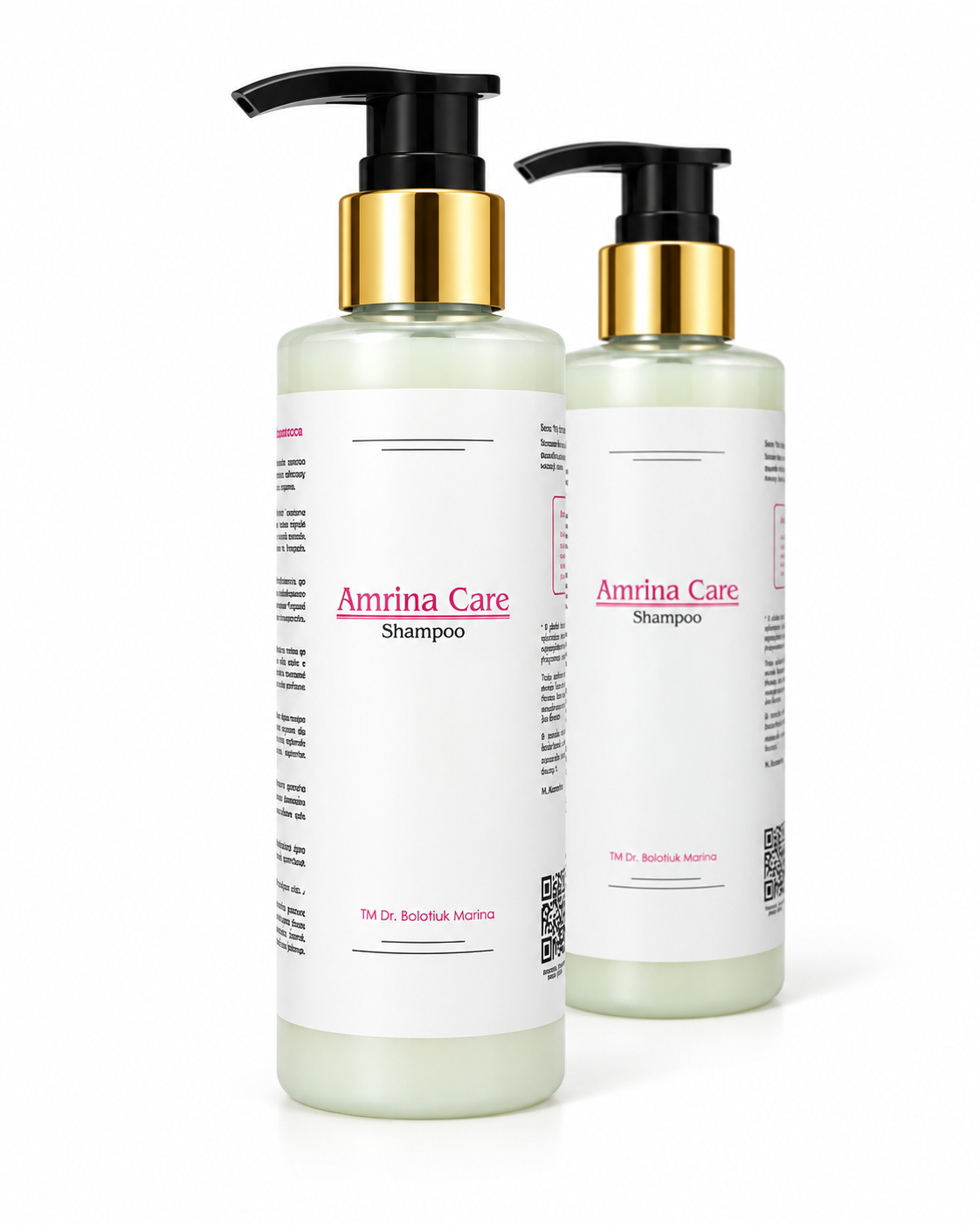 Шампунь для сухого фарбованого волосся Amrina Care