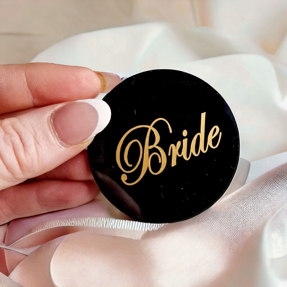 Thumbnail: 6cm colour acrylic names place cards, table settings