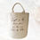 Thumbnail: personalised wedding baskets, glow stick, flip flops, sunglasses, 30x30 or 40x40cm white grey sand