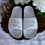 Thumbnail: customised wedding sliders for Bride & bridal party white
