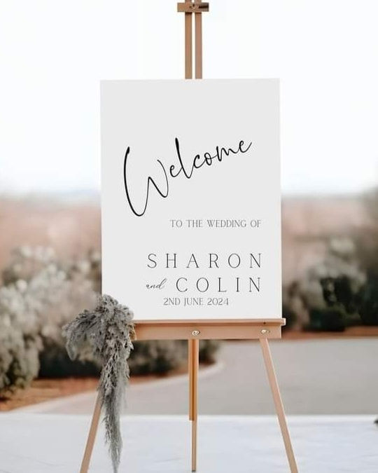 DECAL ONLY vinyl sticker decals to make your own welcome sign