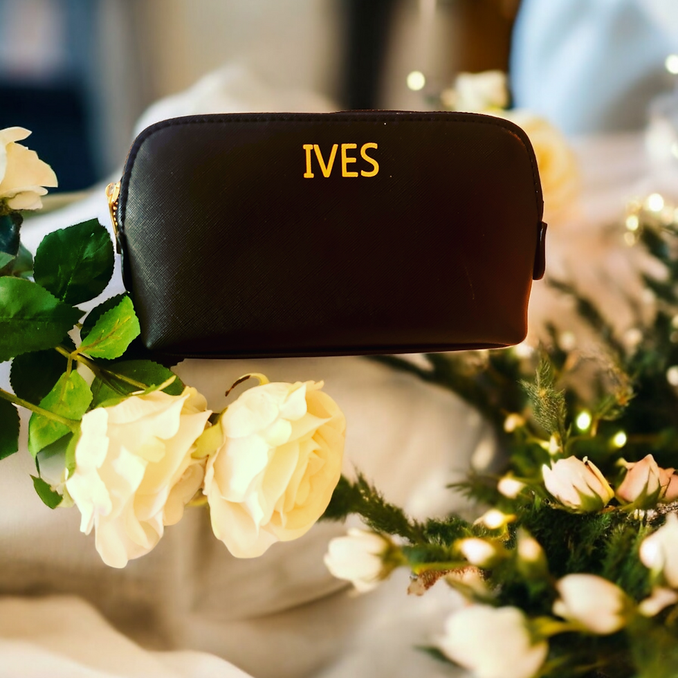 Thumbnail: Saffiano Leather make up bag