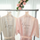 Thumbnail: Personalised bridesmaid satin robes, printed ribbon, champagne flute, hangers