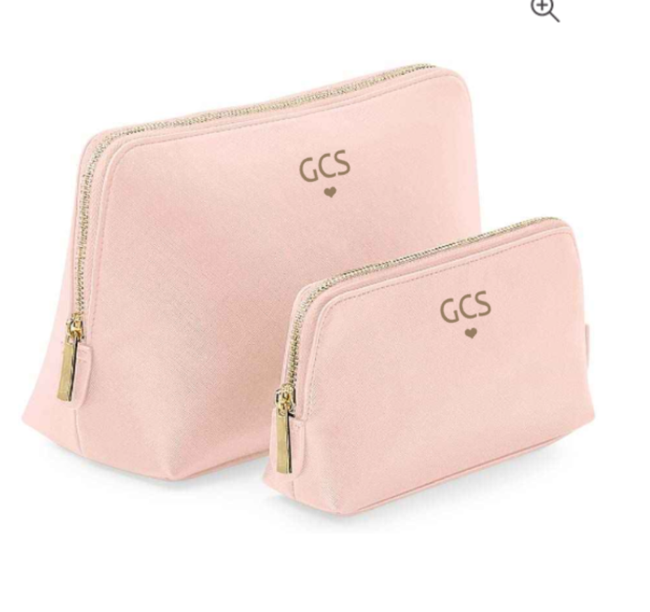 Thumbnail: Saffiano Leather make up bag