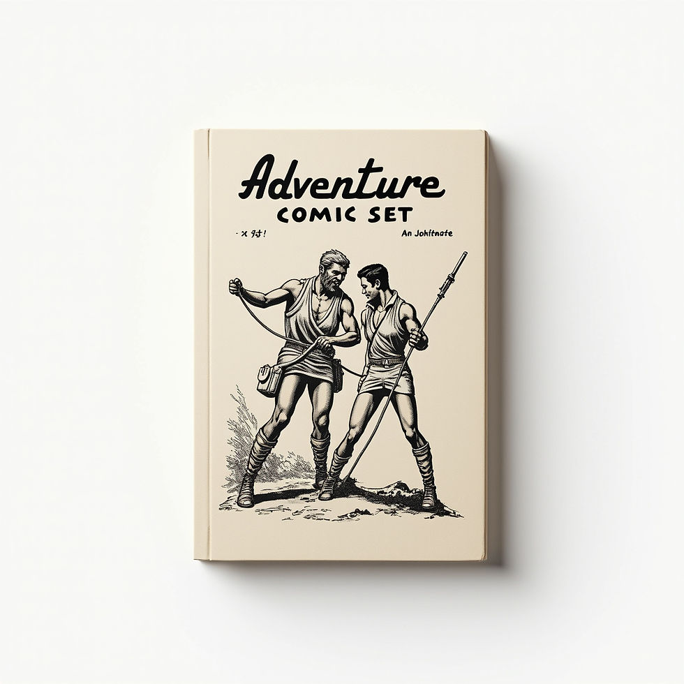 Adventure Comic Set
