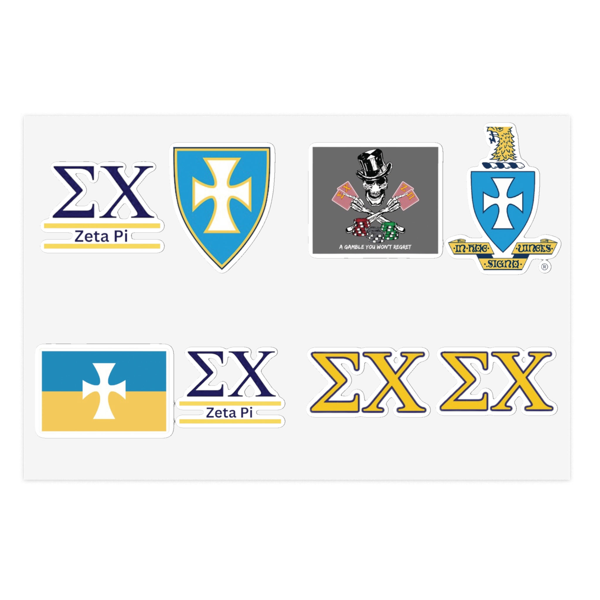 Sticker Sheet Bundle, 8pcs