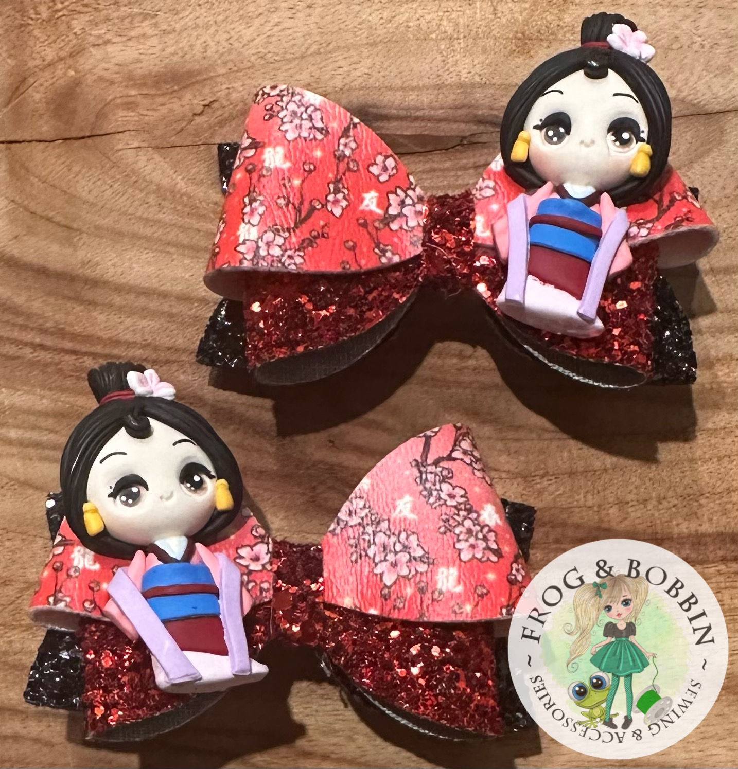 Chinese Princess 2.75 Inch Adelyn Bows