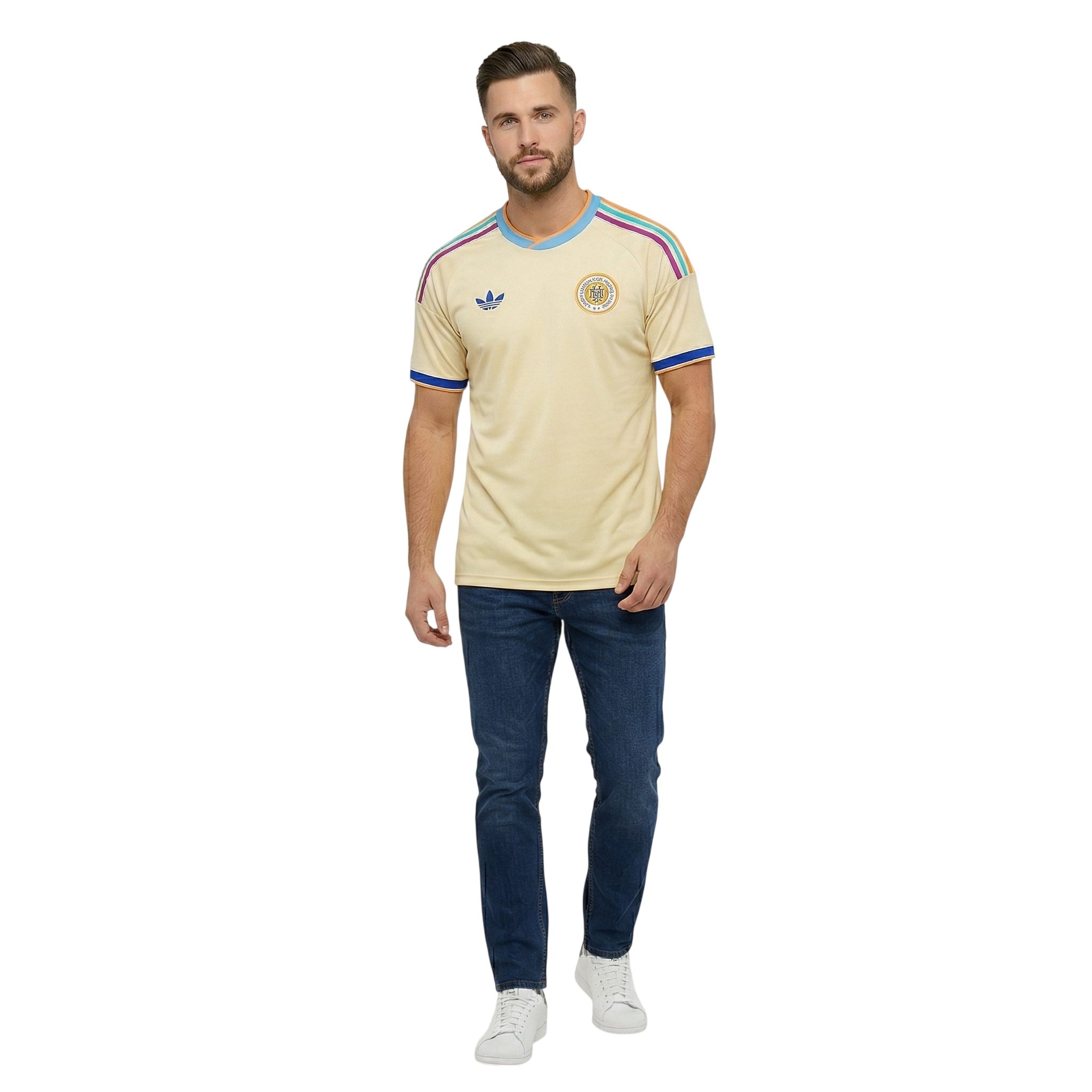 ADIDAS CURACAO NATIONAL TEAM RETRO HERITAGE JERSEY