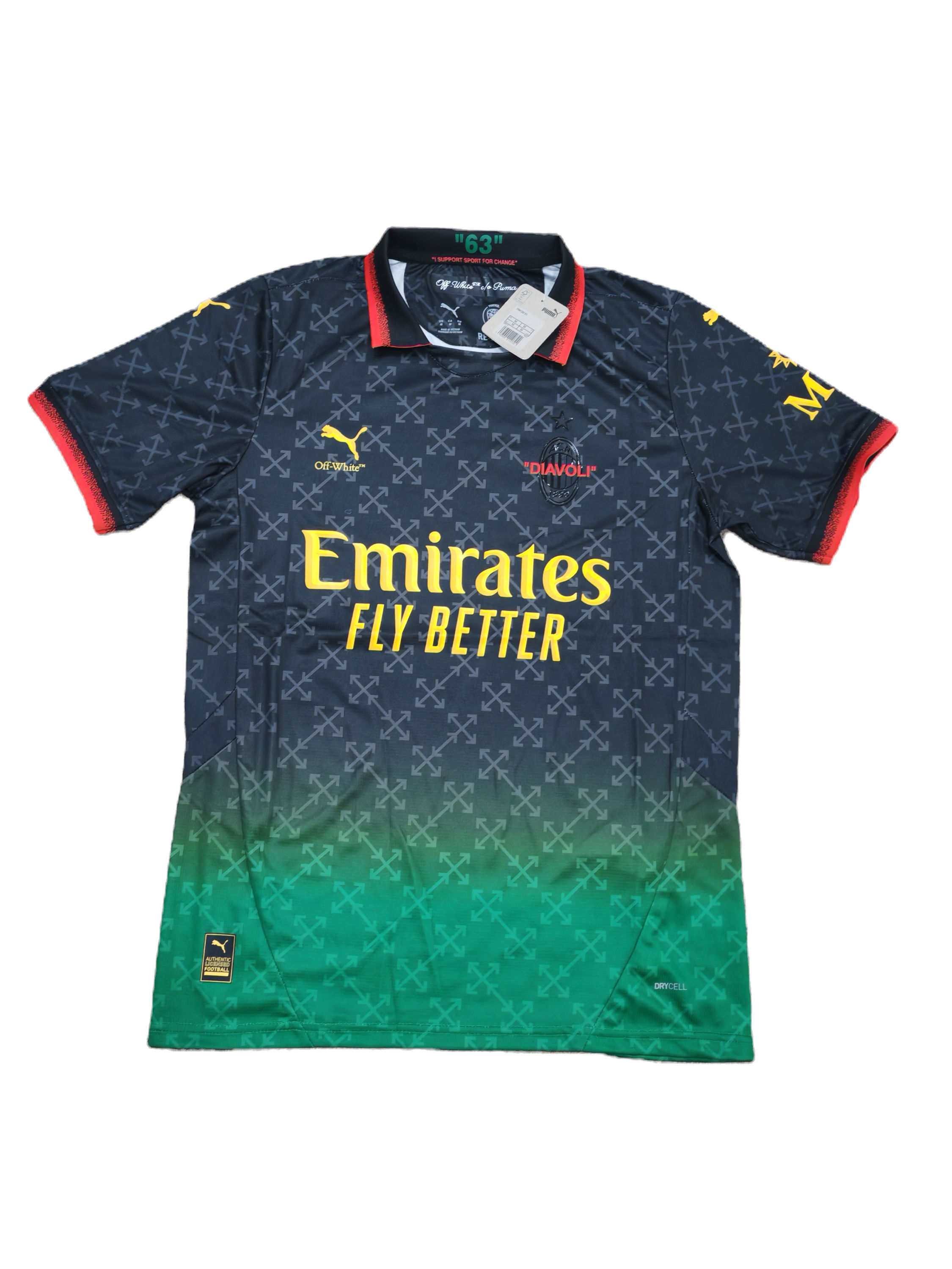 AC Milan x Off White Black version