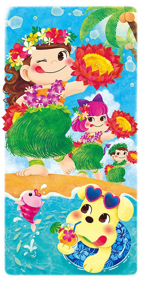 ペコ&ポコカレンダー 18年 7
