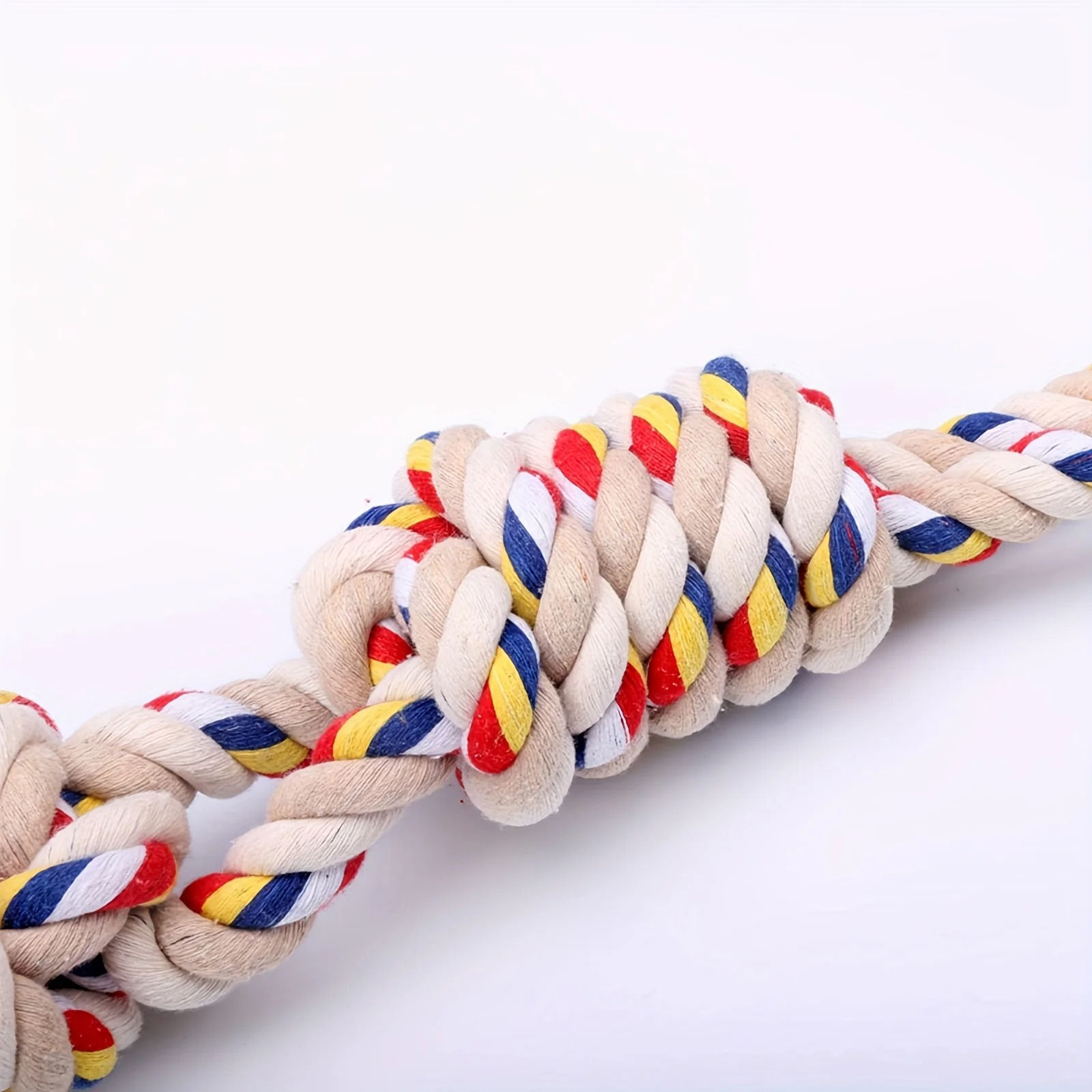 PowerRope – Heavy-Duty Natural Cotton Chew Toy for Medium & Large Dogs
