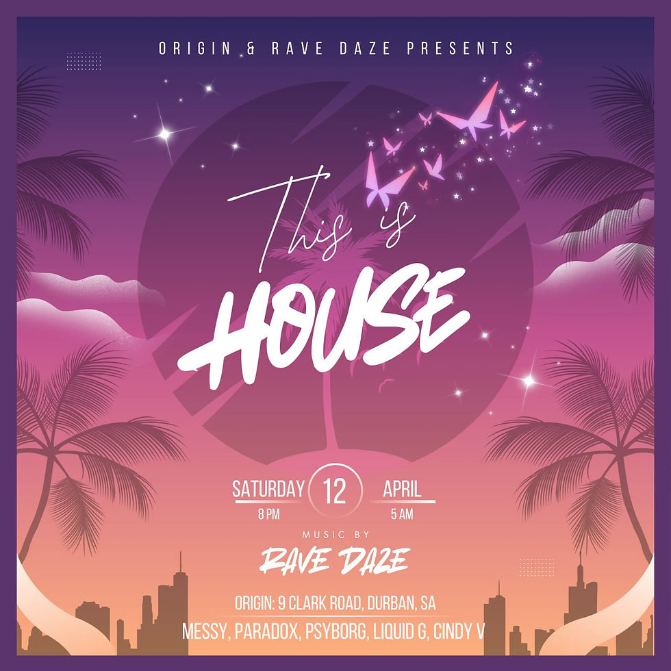 Rave Daze presents: This is House