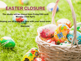 EASTER CLOSURE