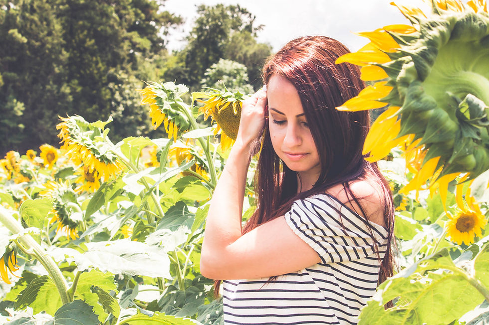 Portrait shoot at Mt. Olympus Berry Farm in Caroline County Virginia by Mandy Lawrence Photography