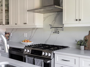 A modern renovated kitchen