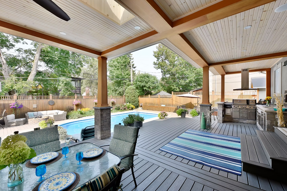 Outdoors? Indoors? How about both? This project by Lagois is one example.