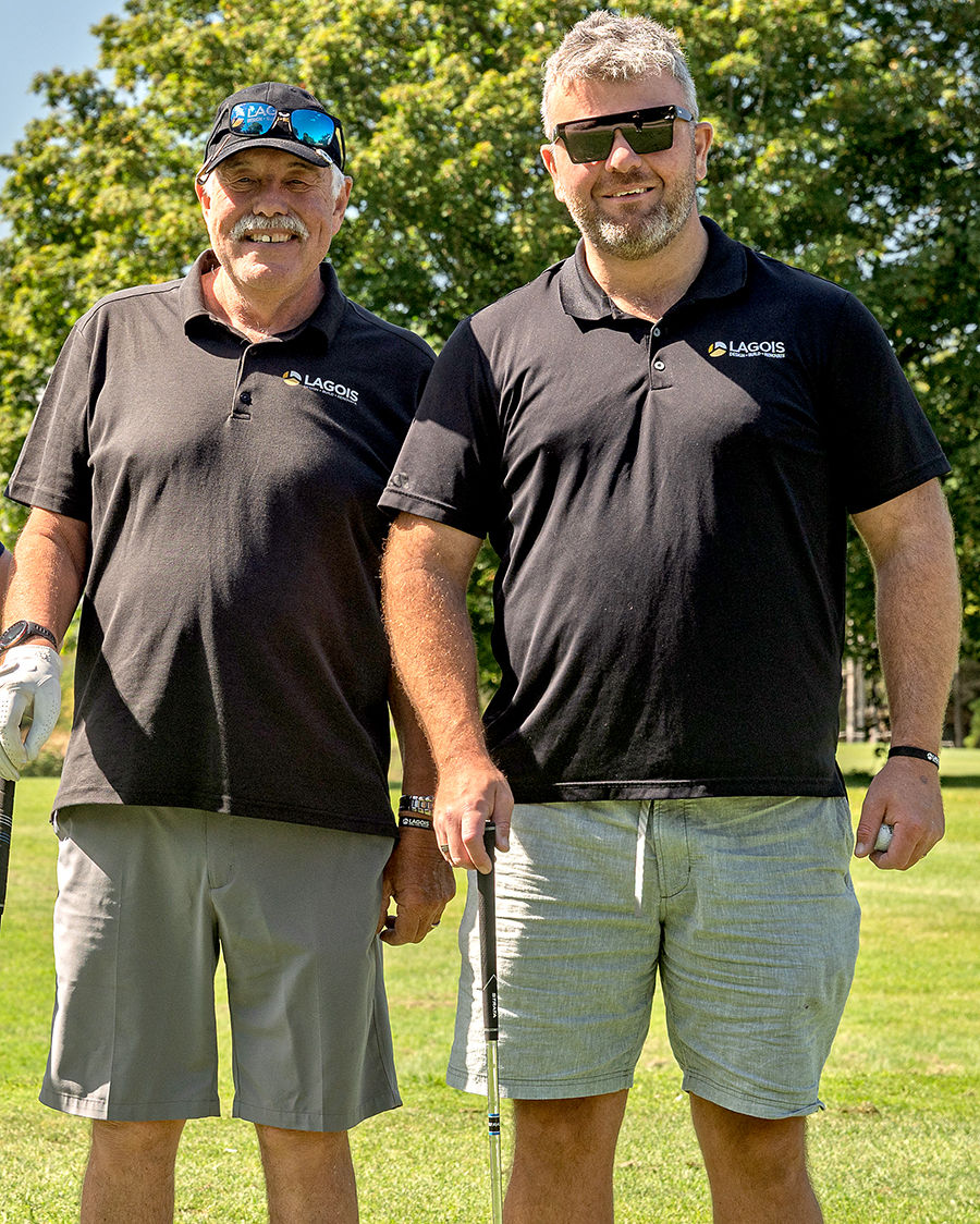 Herb Lagois, left, and Jacob Kirst