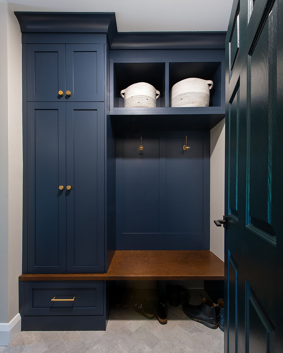 A place for everything and everything in its place...especially when there are kids, gardeners and pets in the family. This is part of a Lagois project called "Fabulous Flex and Beyond". See our Portfolio.