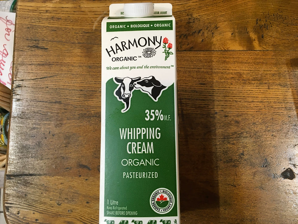 Whipping Cream 35% Carton (1lt)