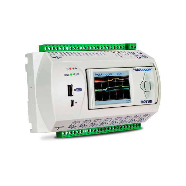FieldLogger - Novus Multichannel Industrial Data Logger