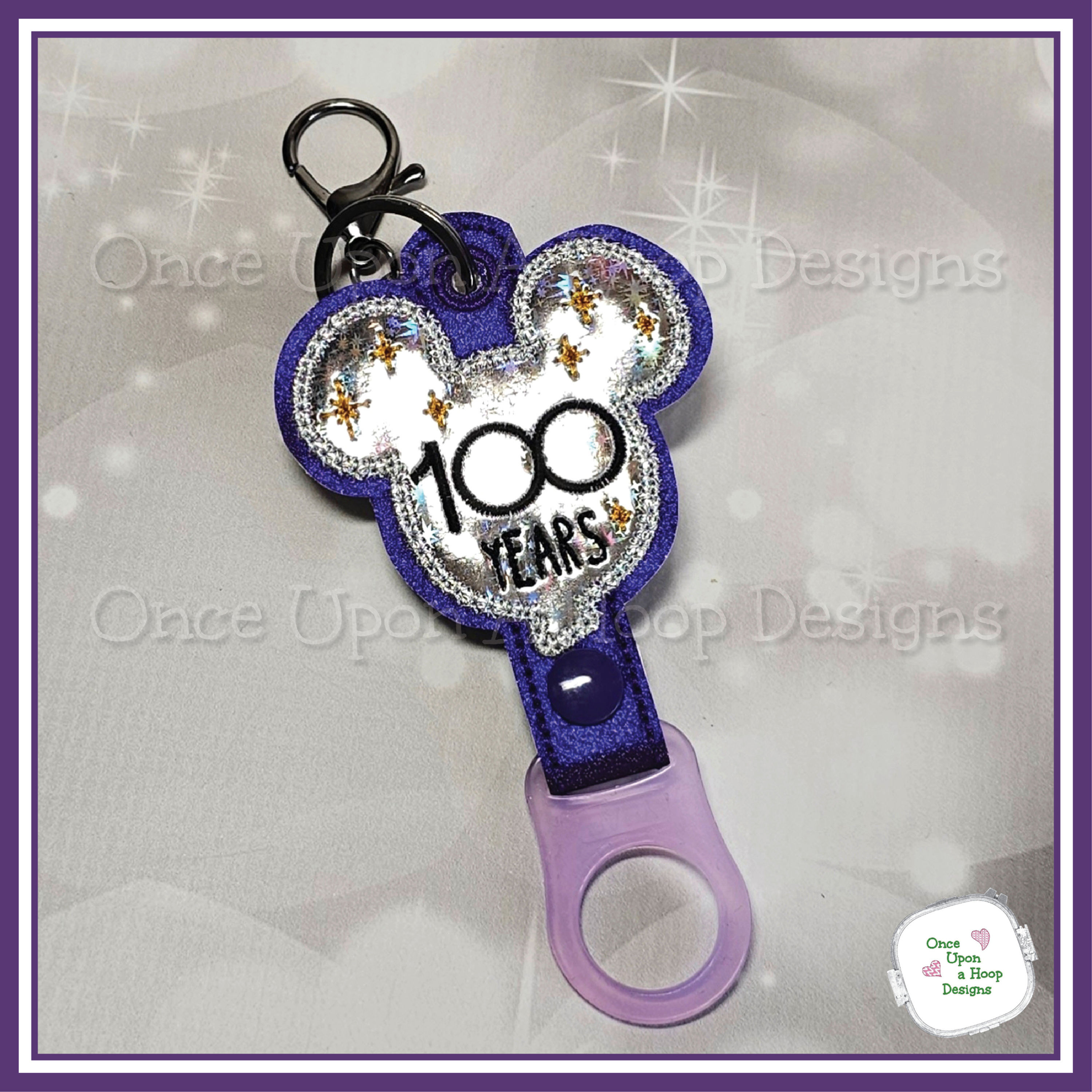 100 Years of Wonder Bottle Holder ITH Digital Embroidery Design