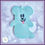 Thumbnail: Mr Mouse Ghost Set of 5 Ornaments ITH Digital Embroidery Design