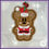 Thumbnail: Mr Santa Mouse Gingerbread Ornament ITH Digital Embroidery Design