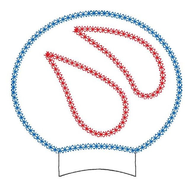 Thumbnail: Apple Princess Set plus Wand (4 Pieces) ITH Embroidery Design