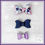 Thumbnail: 3D Classic Bow - 3 Sizes Sm, Med, Lg Digital Machine Embroidery Design