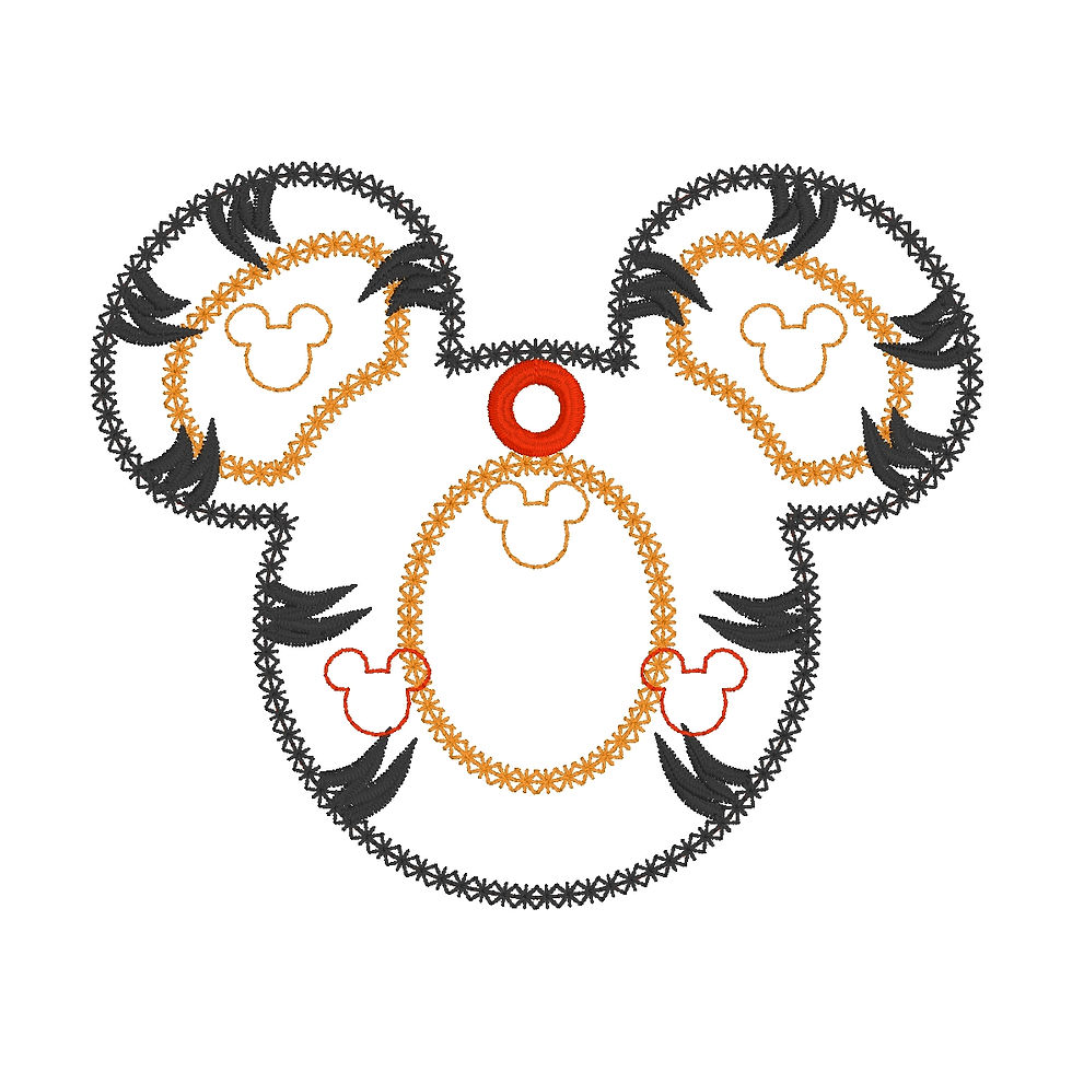 Thumbnail: Honey Bear Bouncy Tiger Pin Holder Lanyard ITH Machine Embroidery Design