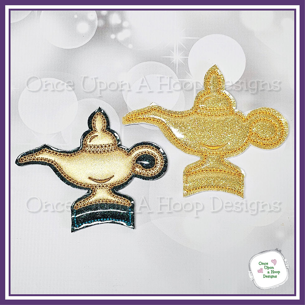 Thumbnail: Arabian Princess & Street Rat MEars (3 piece SET) ITH Embroidery Design