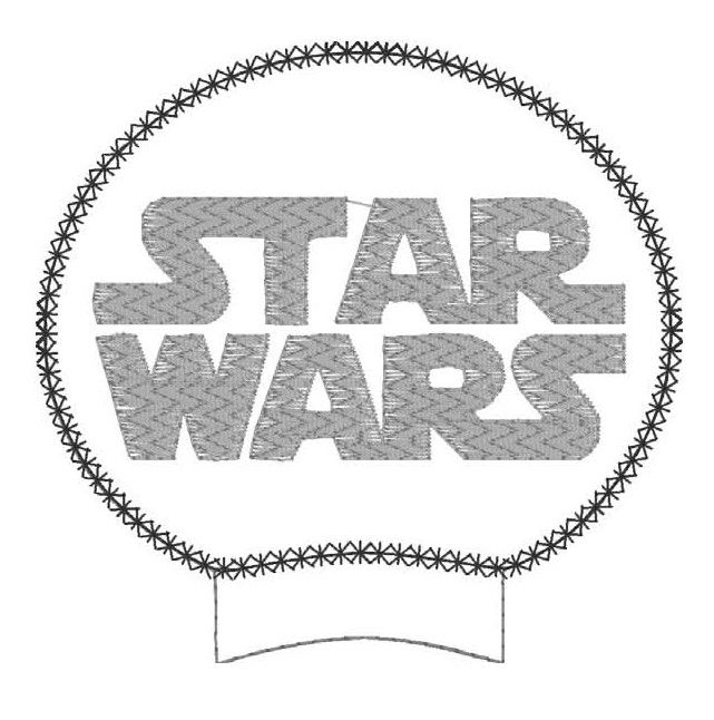 Thumbnail: S.W. Dark Lord Empire MEars Set (3 Pieces) ITH Embroidery Design