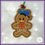 Thumbnail: Mr Sailor Duck Gingerbread Ornament ITH Digital Embroidery Design