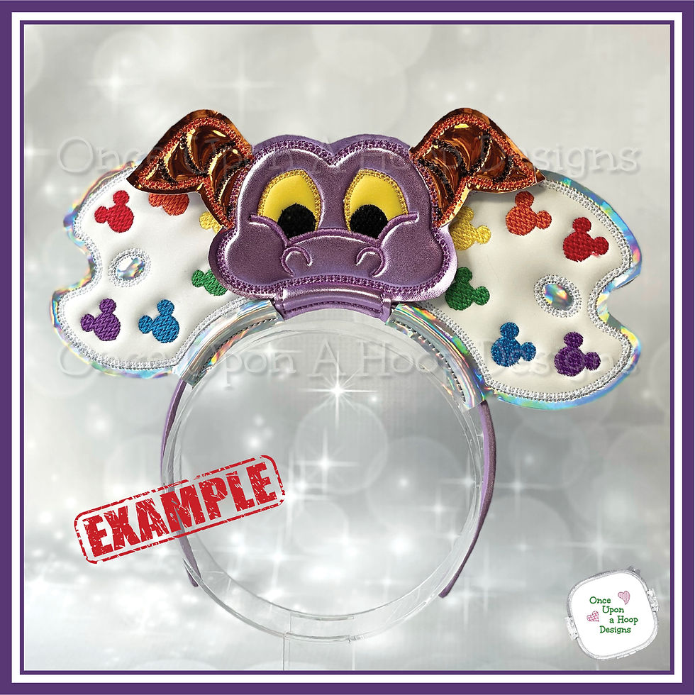 Thumbnail: Mr Mouse Paint Palette Add-on ITH Embroidery Design