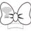 Thumbnail: S.W. Galaxy Princess Flat Bow Add-on ITH Digital Machine Embroidery Design
